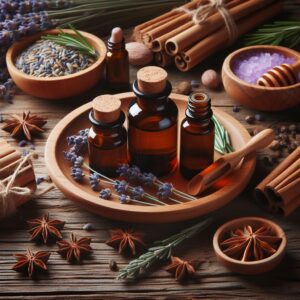 Essential oils for cleansing negative energy